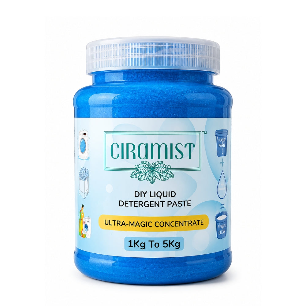 CIRAMIST Liquid Detergent Concentrate Paste Makes 4.5Litre Liquid At Home Fresh Liquid Detergent